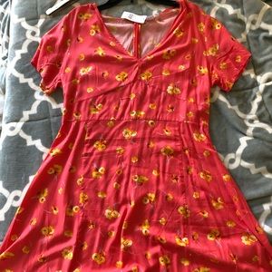 Pink Floral Dress (GAP)